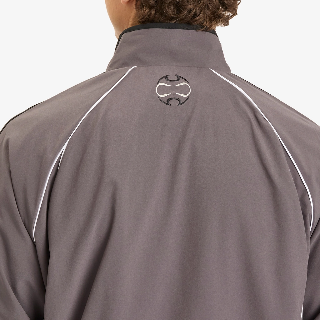 Adidas Originals Men's Teamgeist Track Top Grey Strata/Black
